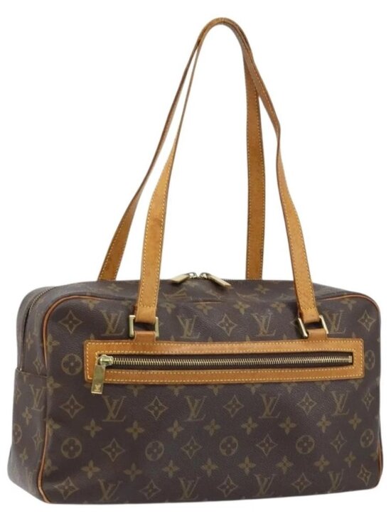 Louis Vuitton Handbags - LOUIS VUITTON Monogram Cite GM Hand Bag M51181 LV Auth BA10995